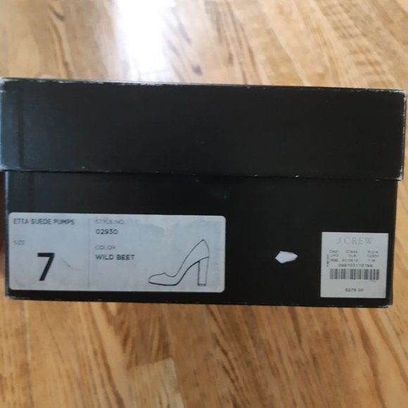 J Crew red suede pumps - Picture 13 of 13